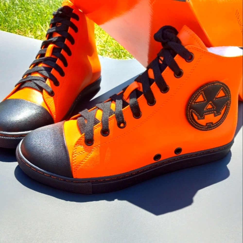 COPY - Chelsea Jack Orange High Top